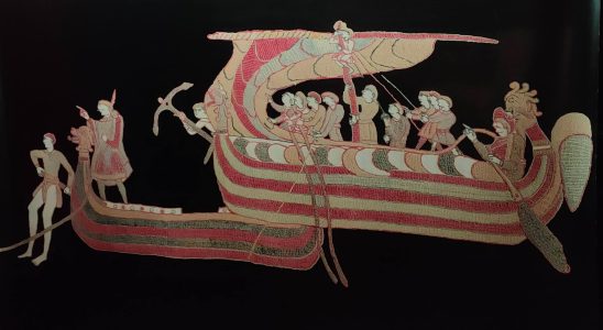 Tapijt van Bayeux schip