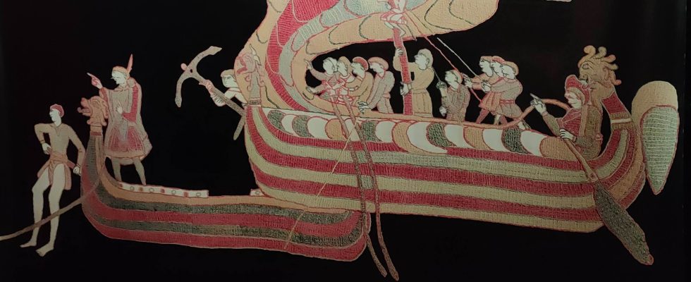 Tapijt van Bayeux schip