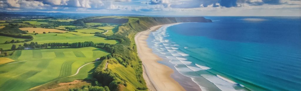 Kust van Normandië Omaha Beach